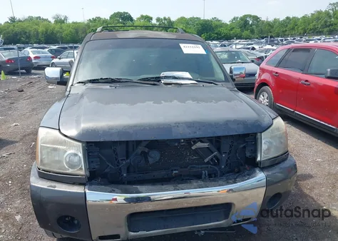 2007 Nissan Armada Se from USA, damaged, VIN 5N1BA08AX7N702497